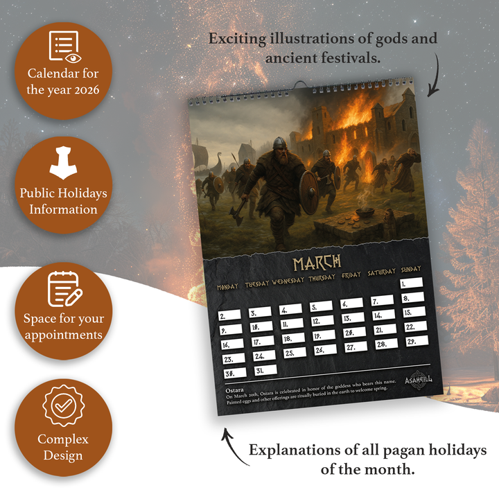 The Great Pagan Calendar – 2026