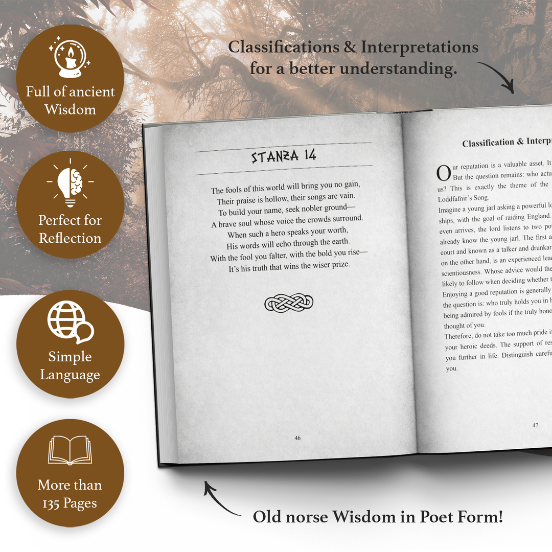 The Hávamál (Part 2) Odin`s Teaching For Courage, Clarity & Honor