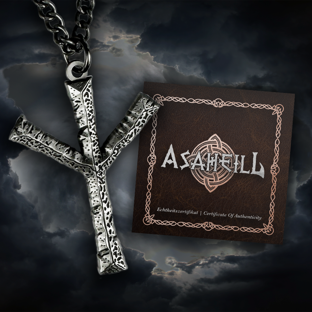 Algiz rune necklace discount